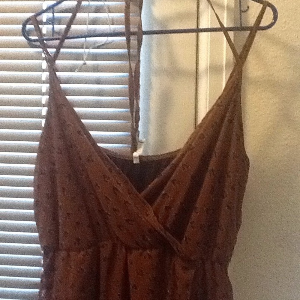 Lovely Willow & Clay Bohemian  high-low dress